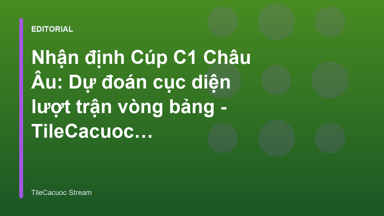 Cầu thủ thi đấu tại Champions League